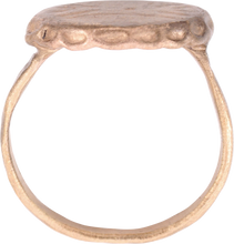 EARLY CHRISTIAN RING 5TH-9TH CENTURY AD, SIZE 11 - Picardi Jewelry