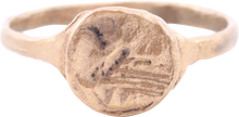 ROMEN INTAGLIO RING C.100BC-100AD, SIZE 11 ¼ - Fagan Arms