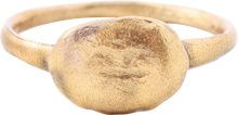 ROMAN SIGNET RING, C.100BC-100AD, SIZE 9 - Picardi Jewelry