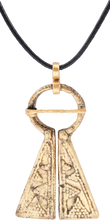 FINE VIKING PROTECTIVE BROOCH, C.950-1050 AD - Picardi Jewelry