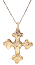 EUROPEAN GILT CROSS, LATE MEDIEVAL, 14TH-15TH CENTURY - Fagan Arms