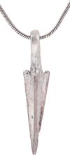ROMAN TRIANGULAR ARROWHEAD NECKLACE, 100BC-100AD - Picardi Jewelry