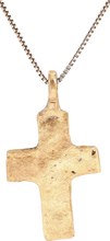 MEDIEVAL PILGRIM’S CROSS NECKLACE, 7TH-10TH CENTURY AD