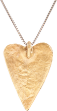 FINE LARGE VIKING HEART PENDANT NECKLACE, 9TH-10TH CENTURY AD