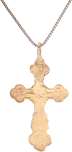 ELEGANT EASTERN EUROPEAN CHRISTIAN CROSS, 18TH-19TH CENTURY - Picardi Jewelry