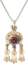 FINE AND RARE VIKING SORCERESS' AMULET NECKLACE - Picardi Jewelry