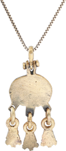 FINE AND RARE VIKING SORCERESS' AMULET NECKLACE - Picardi Jewelry