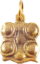 ANCIENT ROMAN QUATREFOIL PENDANT, 1ST-2ND CENTURY AD