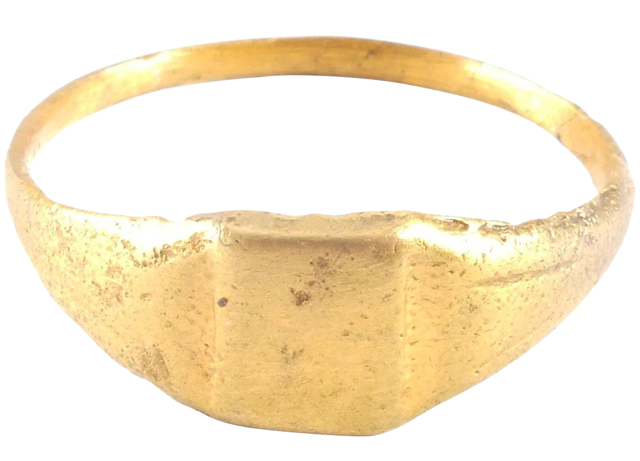 EGYPTIAN REVIVAL MAN'S RING, SIZE 12 1/4 - Picardi Jewelers