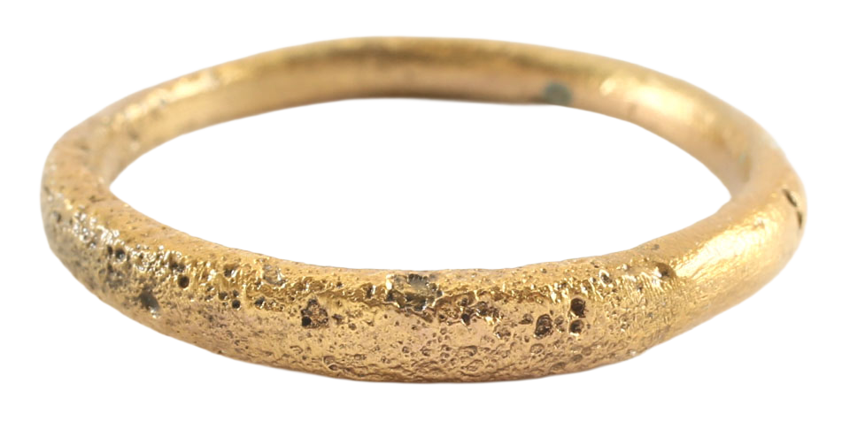 VIKING WARRIOR’S HAIR RING C.800-1050AD - Picardi Jewelry