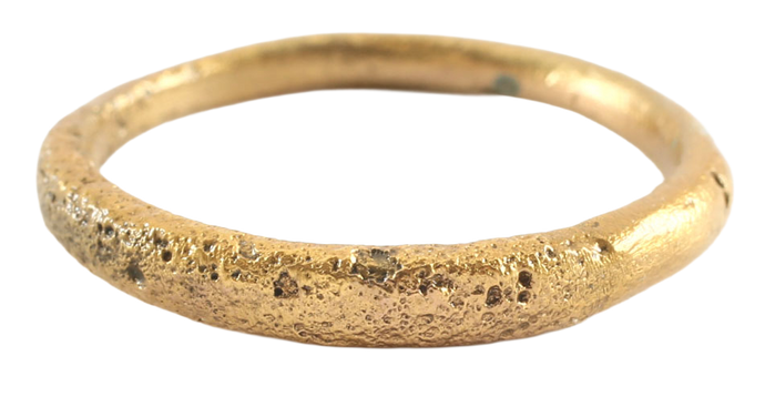 VIKING WARRIOR’S HAIR RING C.800-1050AD - Picardi Jewelry
