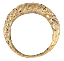 FINE VIKING WARRIOR’S TWISTED OR ROPED RING, 850-1050AD, SIZE 9 ½ - Picardi Jewelry