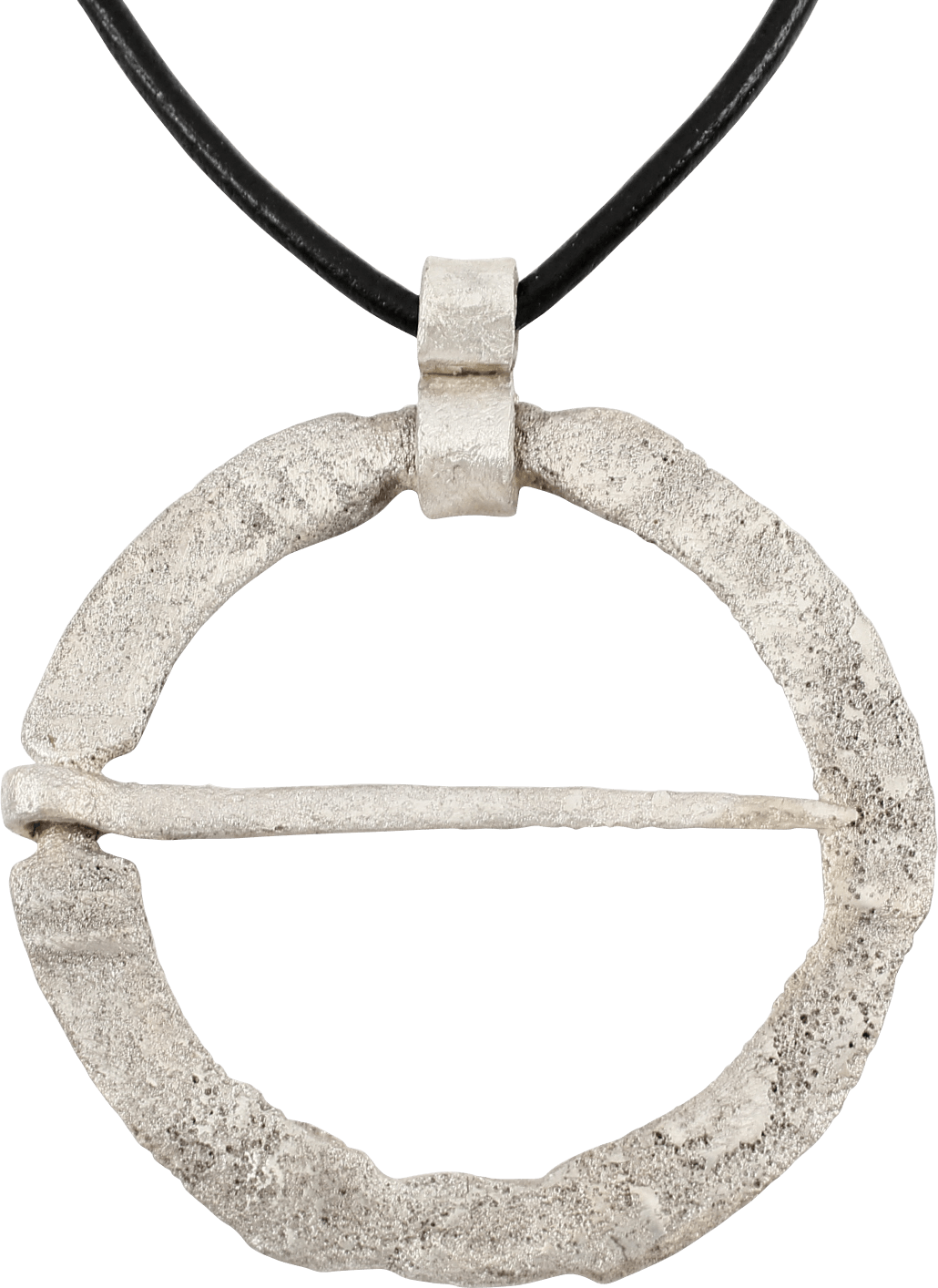 RARE VIKING PROTECTIVE BROOCH NECKLACE, 10th CENTURY - Picardi Jewelry