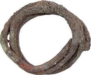 VIKING COIL RING, C.850-1050 AD, SIZE 1-2 - Picardi Jewelers