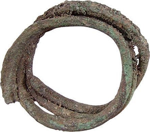 VIKING COIL RING, C.850-1050 AD, SIZE 1-2 - Picardi Jewelers