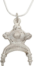 RARE VIKING LUNAR PENDANT NECKLACE 9TH-10TH CENTURY - Picardi Jewelers