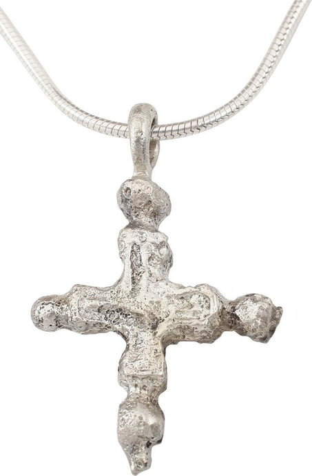 EARLY CHRISTIAN CROSS NECKLACE C.800-1000 AD - Picardi Jewelers