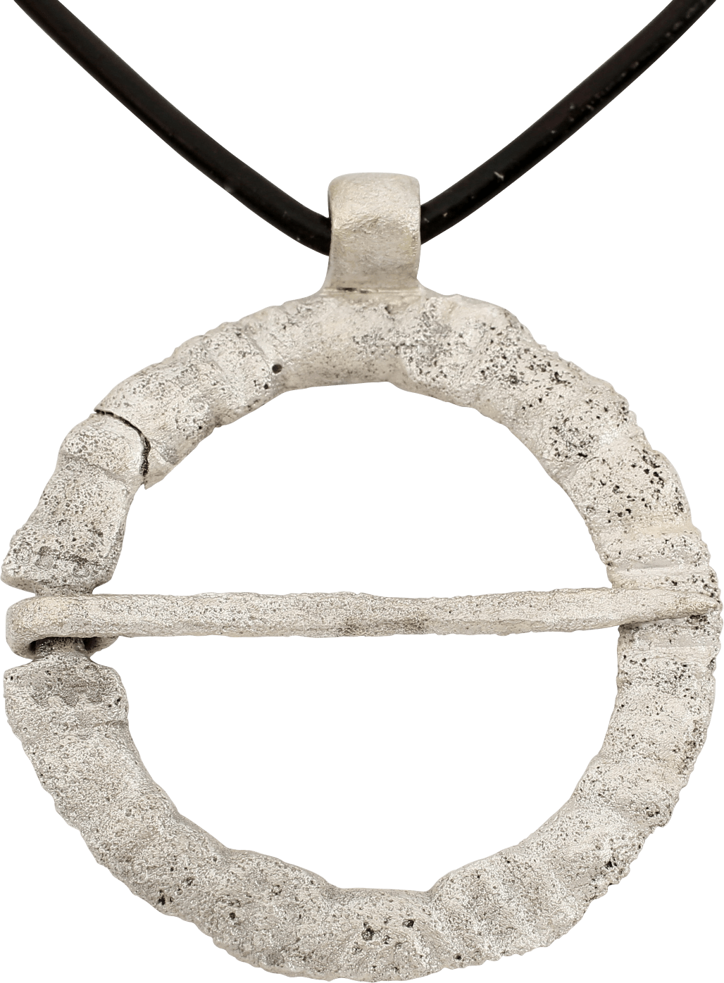 VIKING PROTECTIVE BROOCH NECKLACE, 10th CENTURY AD - Picardi Jewelry