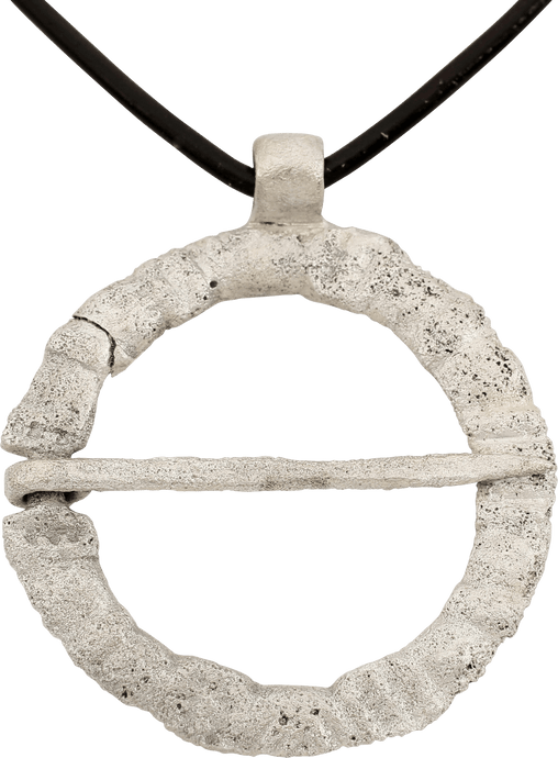 VIKING PROTECTIVE BROOCH NECKLACE, 10th CENTURY AD - Picardi Jewelry