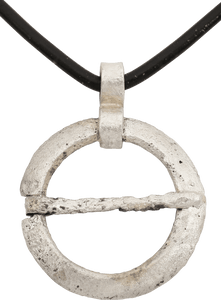 VIKING PROTECTIVE BROOCH NECKLACE, 10th-11th CENTURY AD - Picardi Jewelers