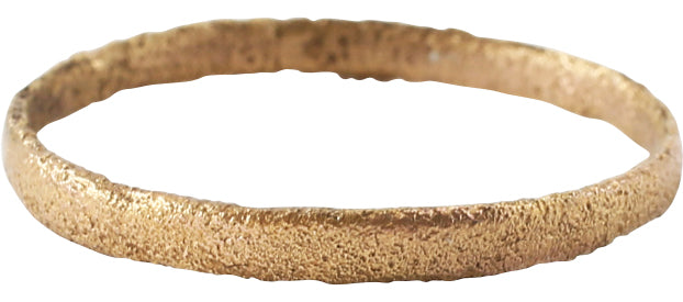 ANCIENT VIKING WEDDING RING C.850-1050 AD SIZE 10