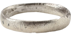 ANCIENT VIKING WEDDING RING C.850-1050 AD SIZE 3 1/2