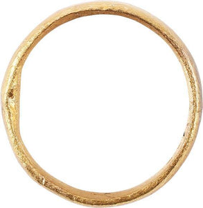ANCIENT VIKING WEDDING RING C.850-1050 AD SIZE 4 - Picardi Jewelers