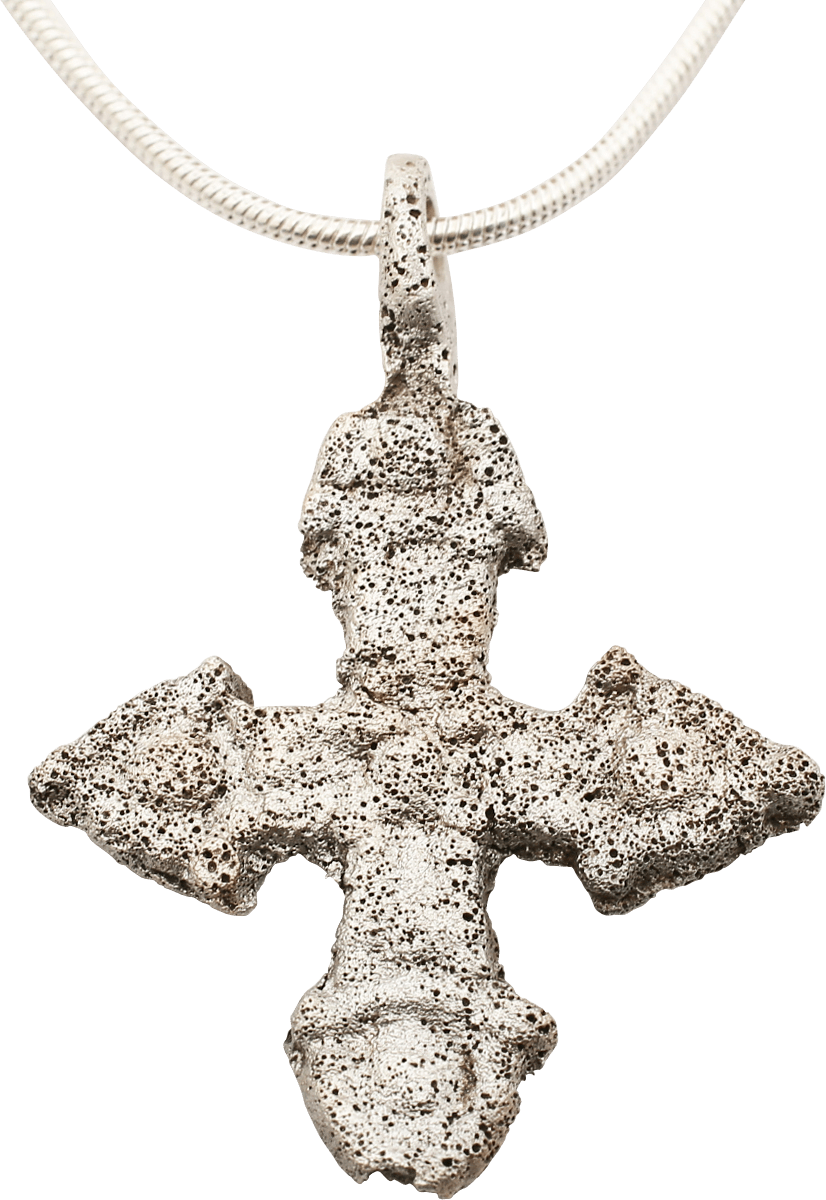 FINE MEDIEVAL EUROPEAN CROSS NECKLACE - Picardi Jewelers