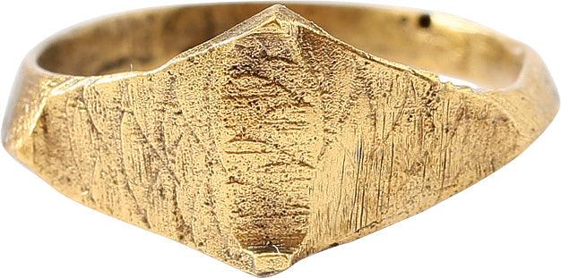 - MEDIEVAL EUROPEAN RING, 11TH-14TH CENTURY AD, SIZE 8 1/4