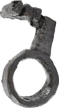 ROMAN/MEDIEVAL KEY RING, 4TH-8TH CENTURY AD, SIZE 4 1/2 - Picardi Jewelry