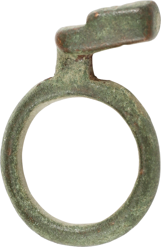 ROMAN KEY RING, 1st-3rd CENTURY AD, SIZE 5 - Picardi Jewelry