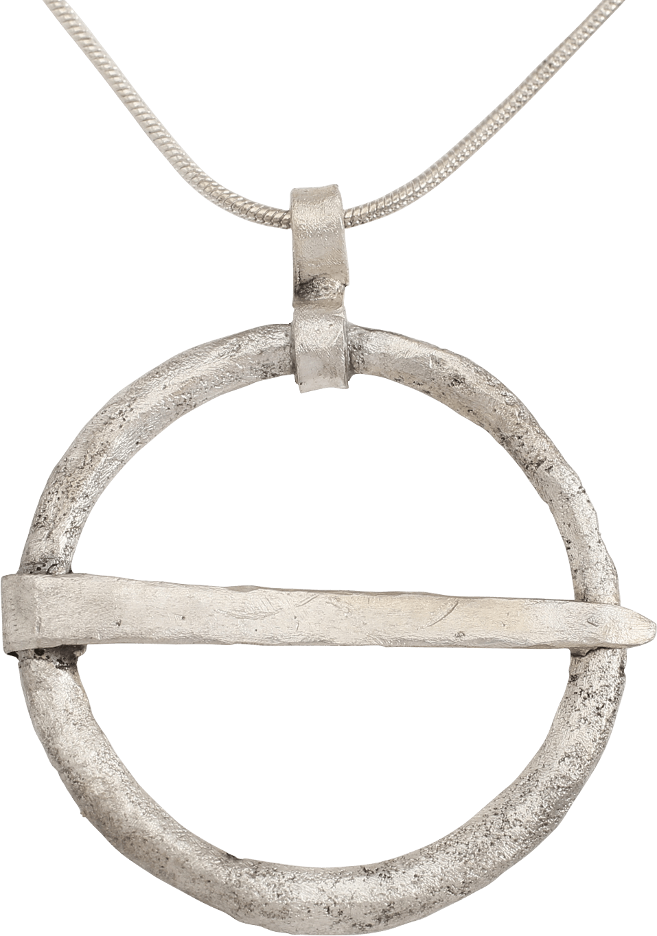 VIKING PROTECTIVE ARMOR BROOCH NECKLACE, 10th-11th CENTURY AD - Picardi Jewelry