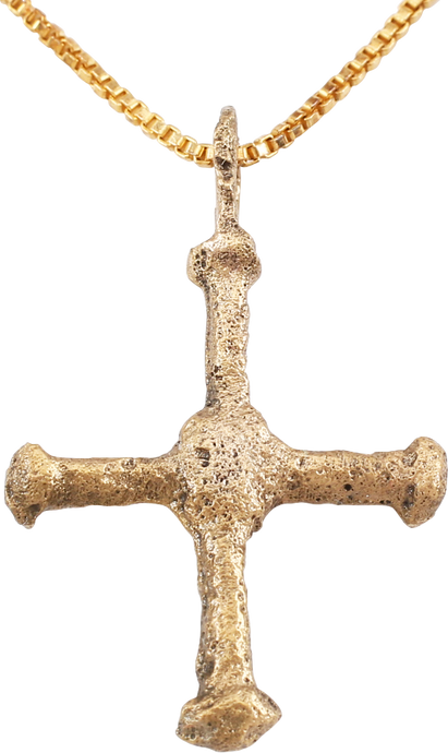 EUROPEAN CONVERT’S CROSS NECKLACE, 9th-10th CENTURY - Picardi Jewelry