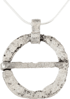 VIKING PROTECTIVE BROOCH NECKLACE, 10th CENTURY AD - Picardi Jewelry