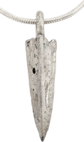 GREEK ARROWHEAD PENDANT NECKLACE, 300-100 BC - Fagan Arms (8202679287982)