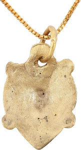 VIKING HEART PENDANT NECKLACE C.1000 AD - Picardi Jewelers