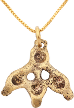 MEDIEVAL TREFOIL PENDANT, 10th-15th CENTURY - Picardi Jewelry