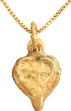 VIKING HEART PENDANT NECKLACE, C.950-1050 AD - Fagan Arms (8202661101742)