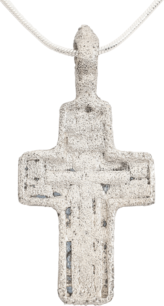 EASTERN EUROPEAN CHRISTIAN CROSS NECKLACE, 17th-18th CENTURY - Picardi Jewelers
