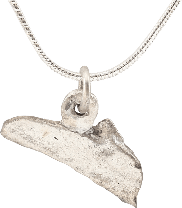 GREEK/UKRAINE DOLPHIN PENDANT NECKLACE, 5TH-4TH CENTURY BC - Picardi Jewelry