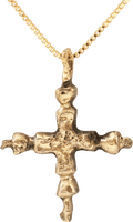 FINE EUROPEAN CONVERT’S CROSS NECKLACE, C.800-1000 AD - Picardi Jewelry
