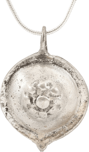 ROMAN WHEEL OF FORTUNE PENDANT NECKLACE - Picardi Jewelry