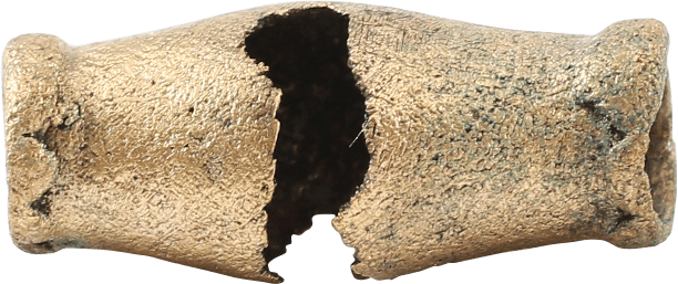 VIKING GILT BRONZE BEAD, 9th-10th CENTURY - Picardi Jewelers