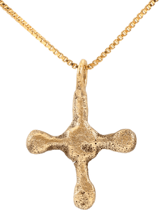 EUROPEAN CONVERT’S CROSS NECKLACE, 9th-10th CENTURY - Picardi Jewelers