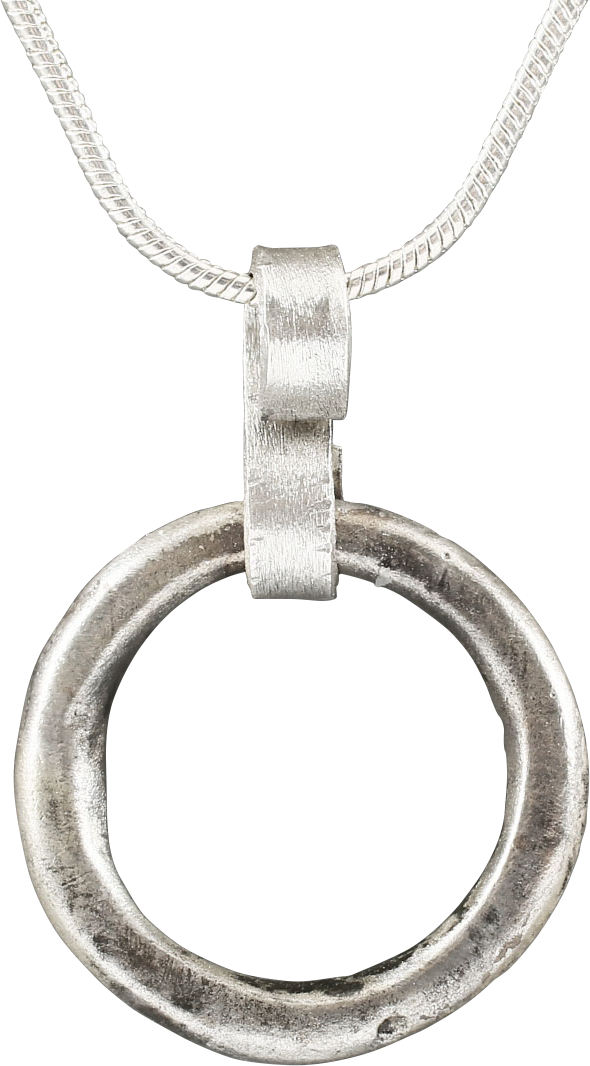 CELTIC PROSPERITY RING NECKLACE, C.400-100 BC - Picardi Jewelry