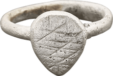 VIKING HEART RING, 9TH-11TH CENTURY AD, SIZE 7 - Picardi Jewelers