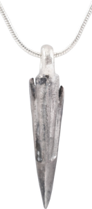FINE GREEK ARROWHEAD PENDANT NECKLACE, 300-100 BC - Fagan Arms (8202679976110)