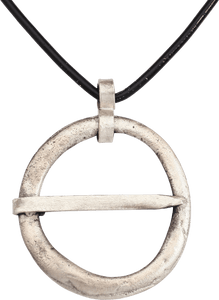 VIKING PROTECTIVE BROOCH NECKLACE, C.870-1066 - Picardi Jewelers