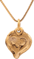 FINE VIKING HEART NECKLACE, 10TH-11TH CENTURY AD - Picardi Jewelry