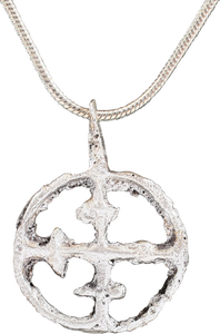 CRUSADER'S CROSS PENDANT NECKLACE, 11TH-13TH CENTURY - Picardi Jewelers
